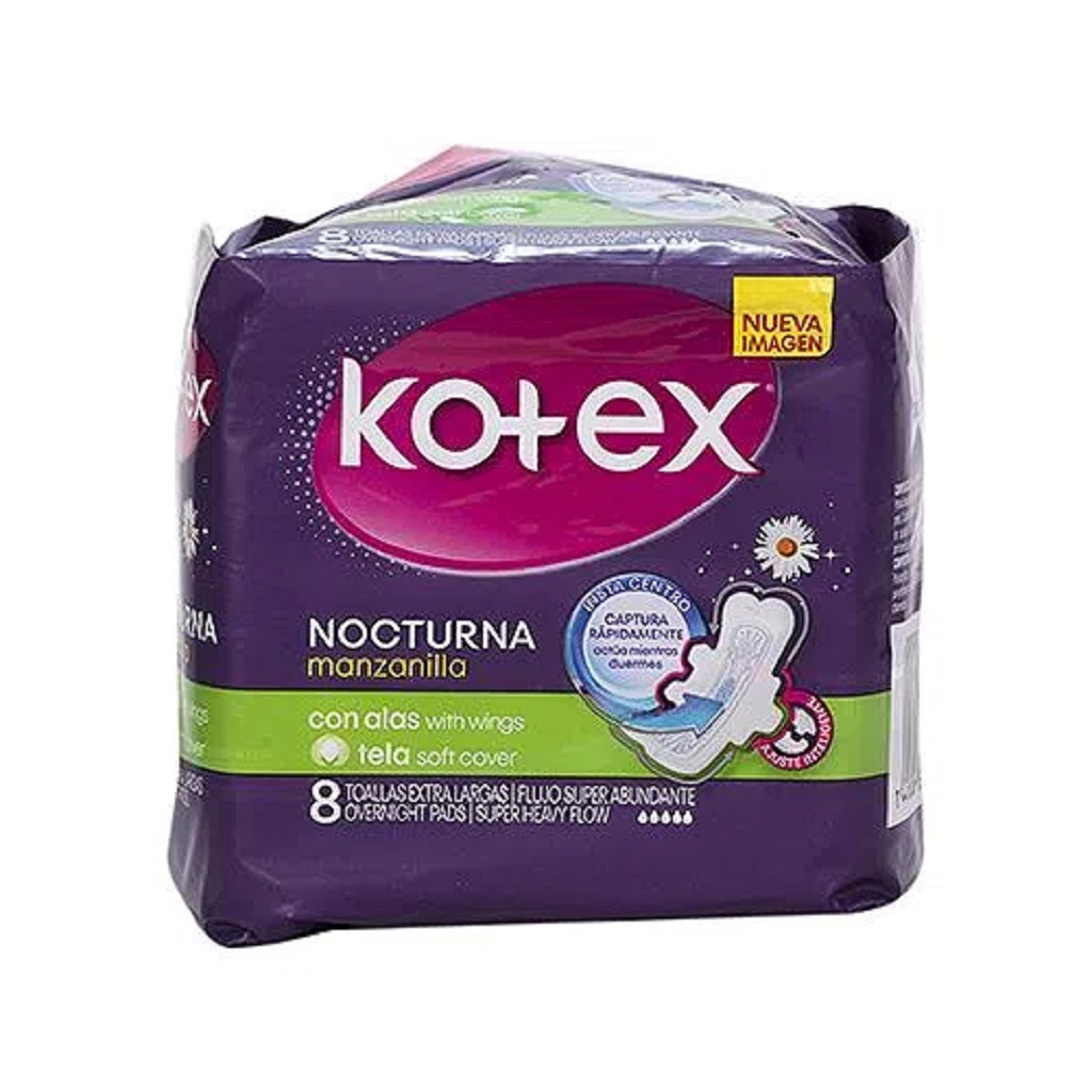 Kotex Toalla Fem  Noct Normal Manz C/A