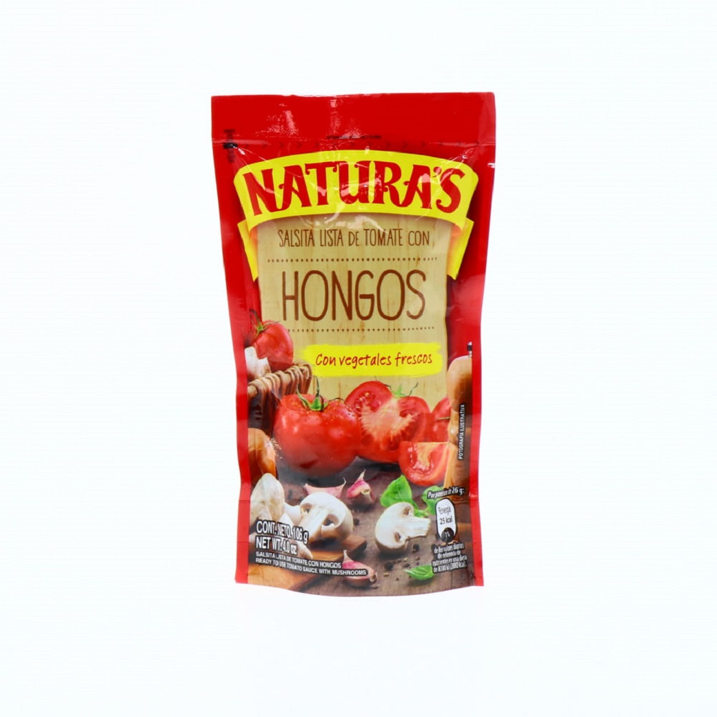 Naturas Salsa Tomate Hongos