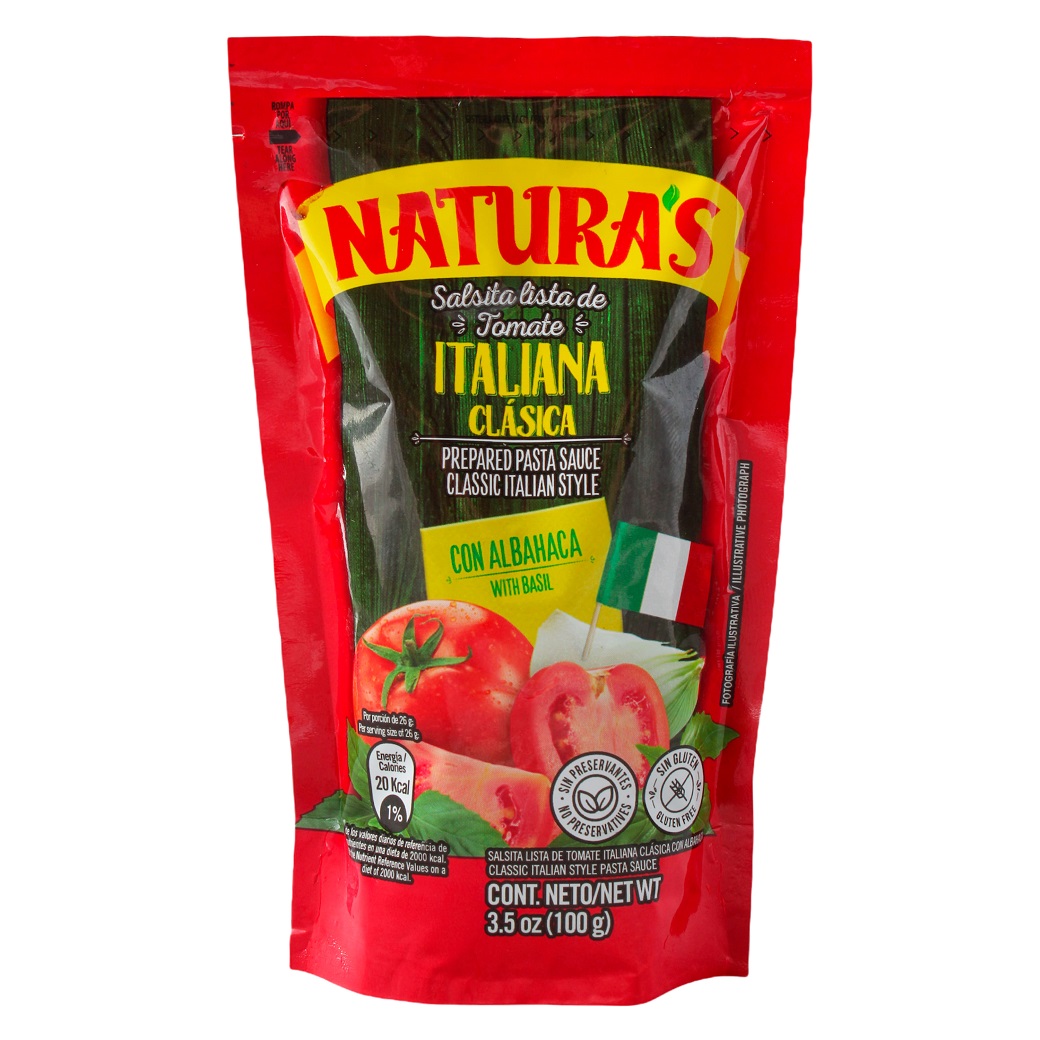 Naturas Salsa Tomate Italiana