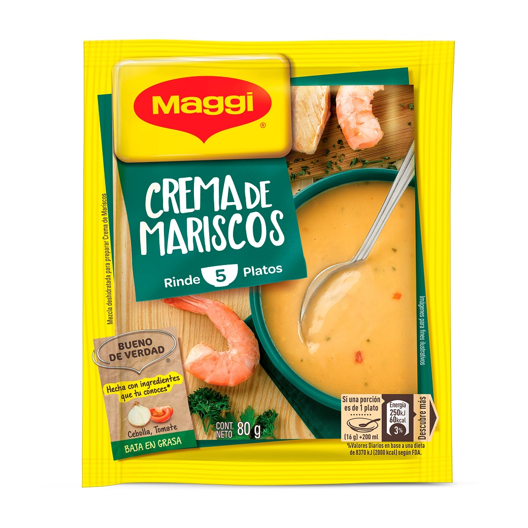 Maggi Crema Mariscos 80G