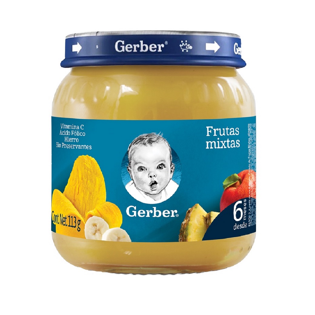 Gerber Pure Fruta Mix Paso 2 100G