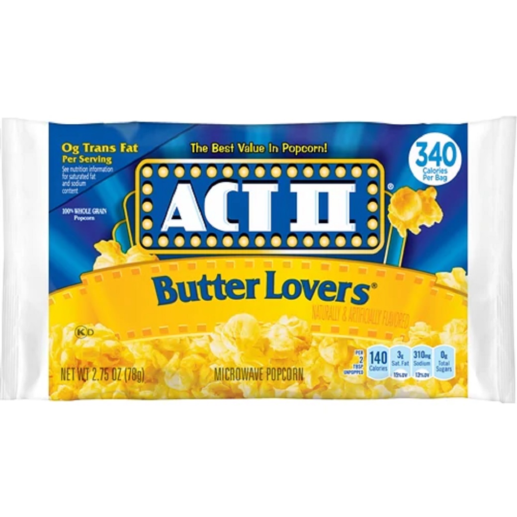Act Ii Popcorn Mantequilla 78G