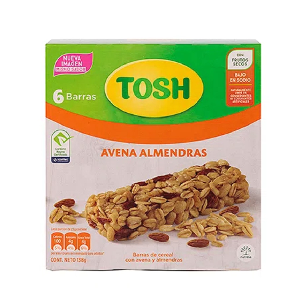 Tosh Barra Avena Y Alm 138G