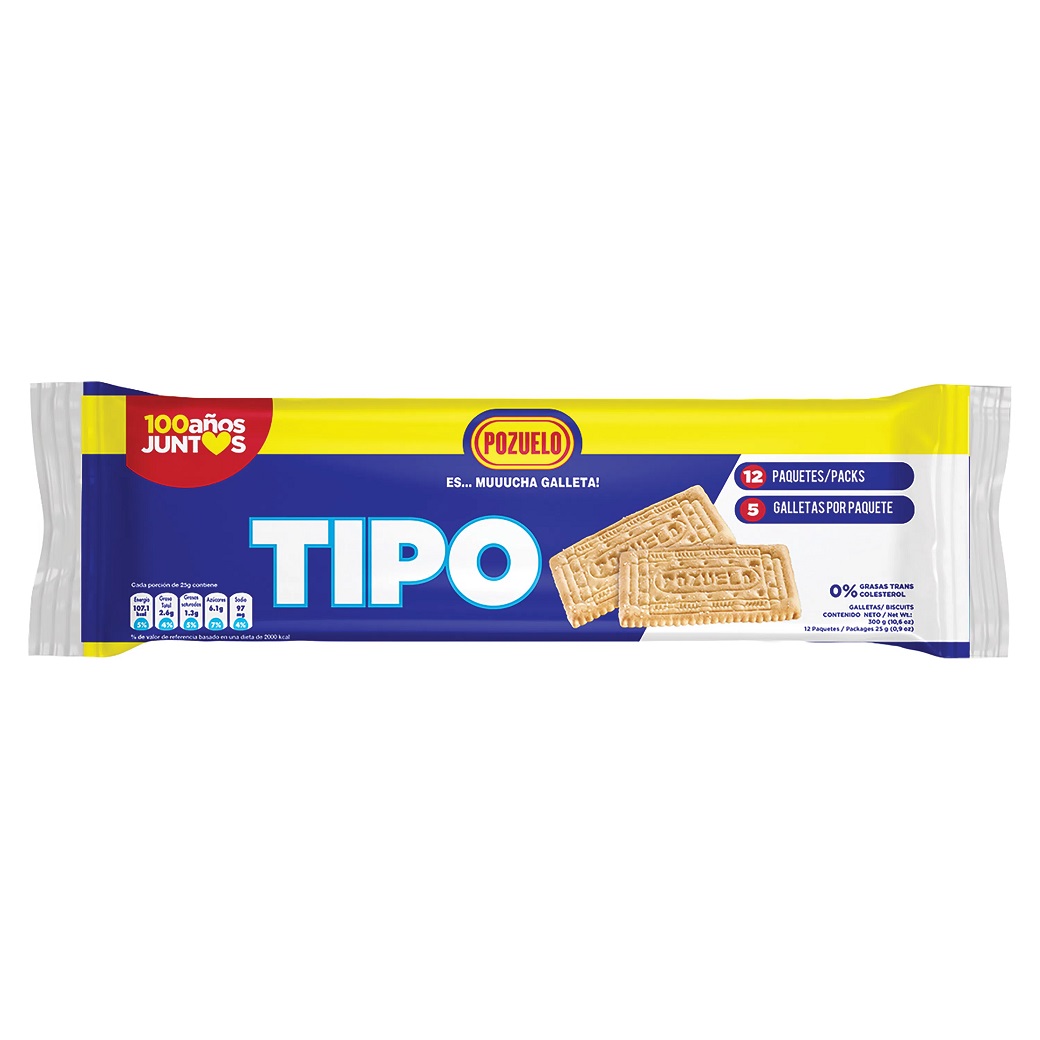 Pozuelo Tipo Galleta 12U