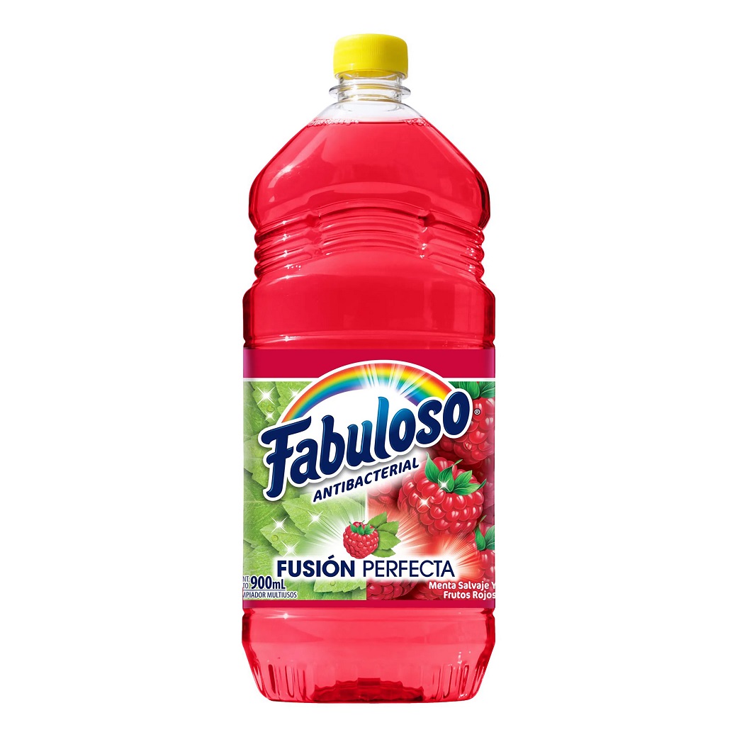 Fabuloso Desinfectante Antibacterial Menta Y Frutos 900Ml