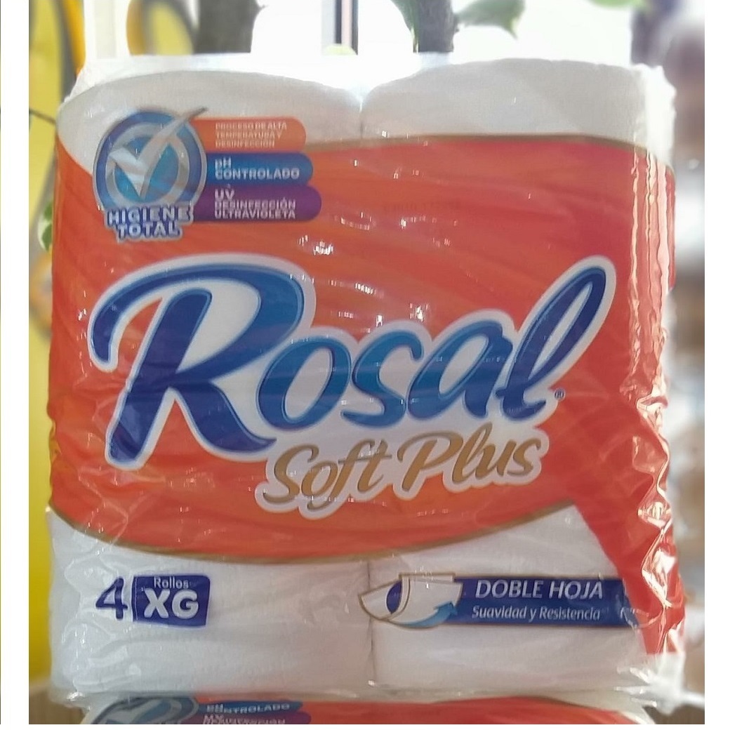 Rosal Papel Hig Doble Hoja 4 Rollos