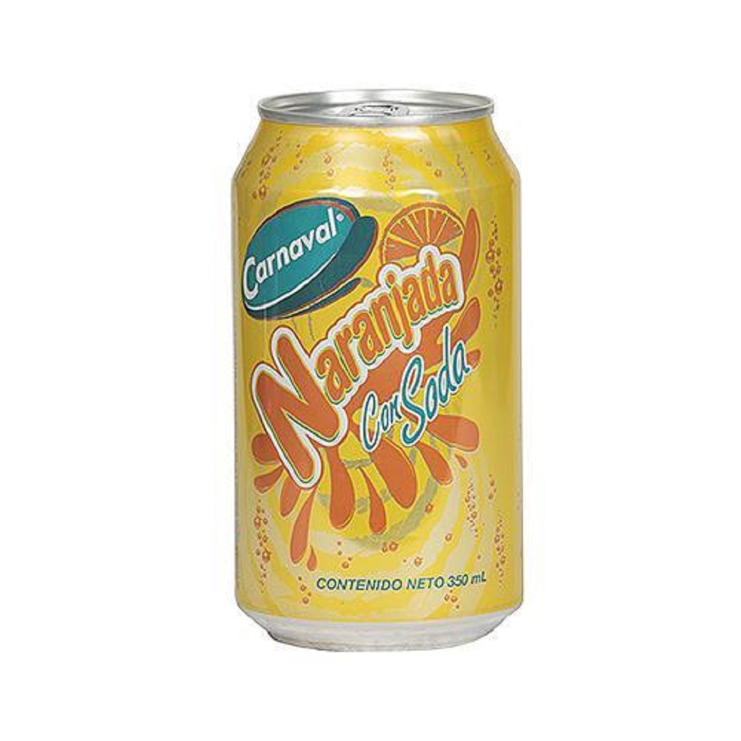 Naranjada Con Soda Lata