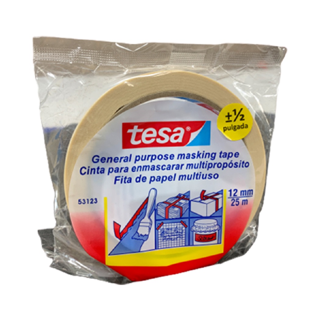 Tesa Masking Tape 1/2Plg