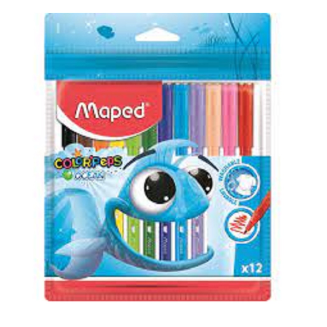 Maped Marcadores Pequeño 12 Colores