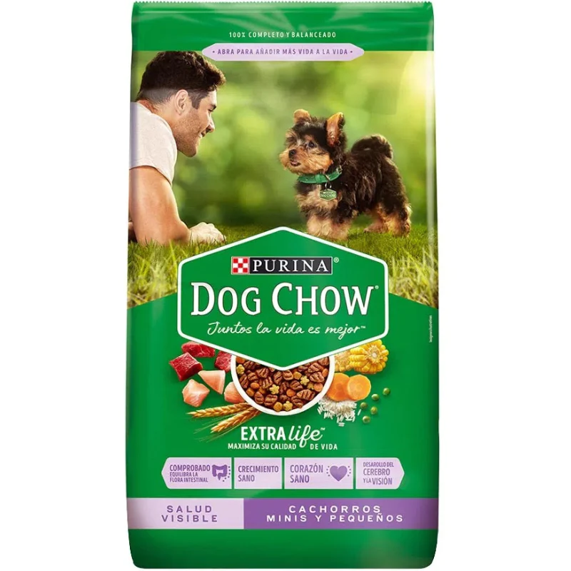 Dog Chow Extra Life Minis Y Pequeños Cachorro 20Kg