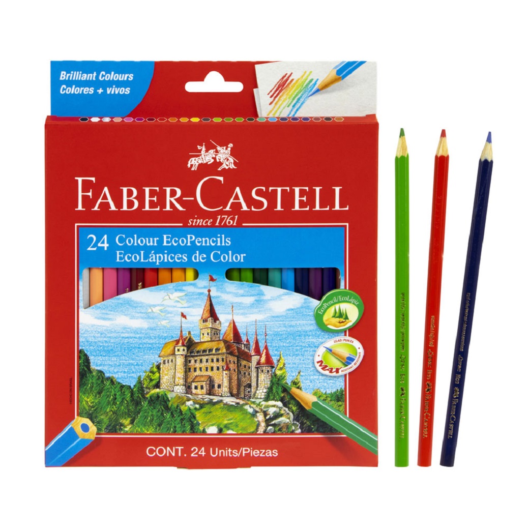 Faber Castell Crayones 24 Colores
