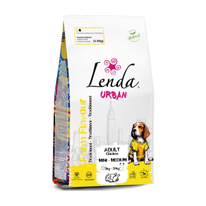 LENDA URBAN RAZA GRANDE POLLO 15KG